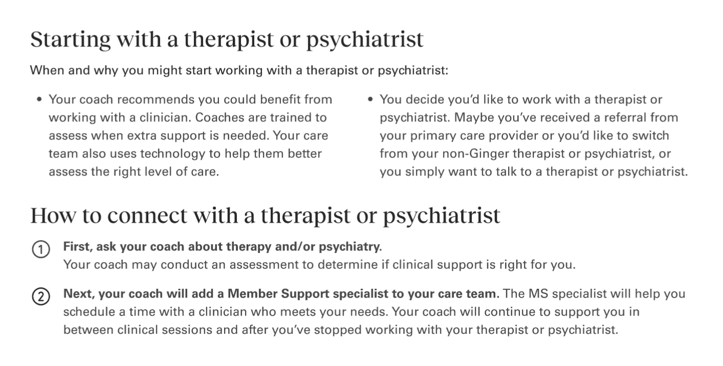 How to connect with a therapist or psychiatrist